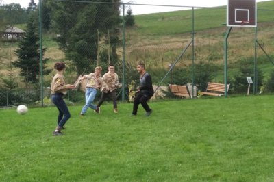 Futbal so skautami