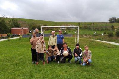 Futbal so skautami