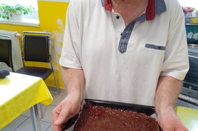 Kulinoterapia s dobrovoľníčkou.